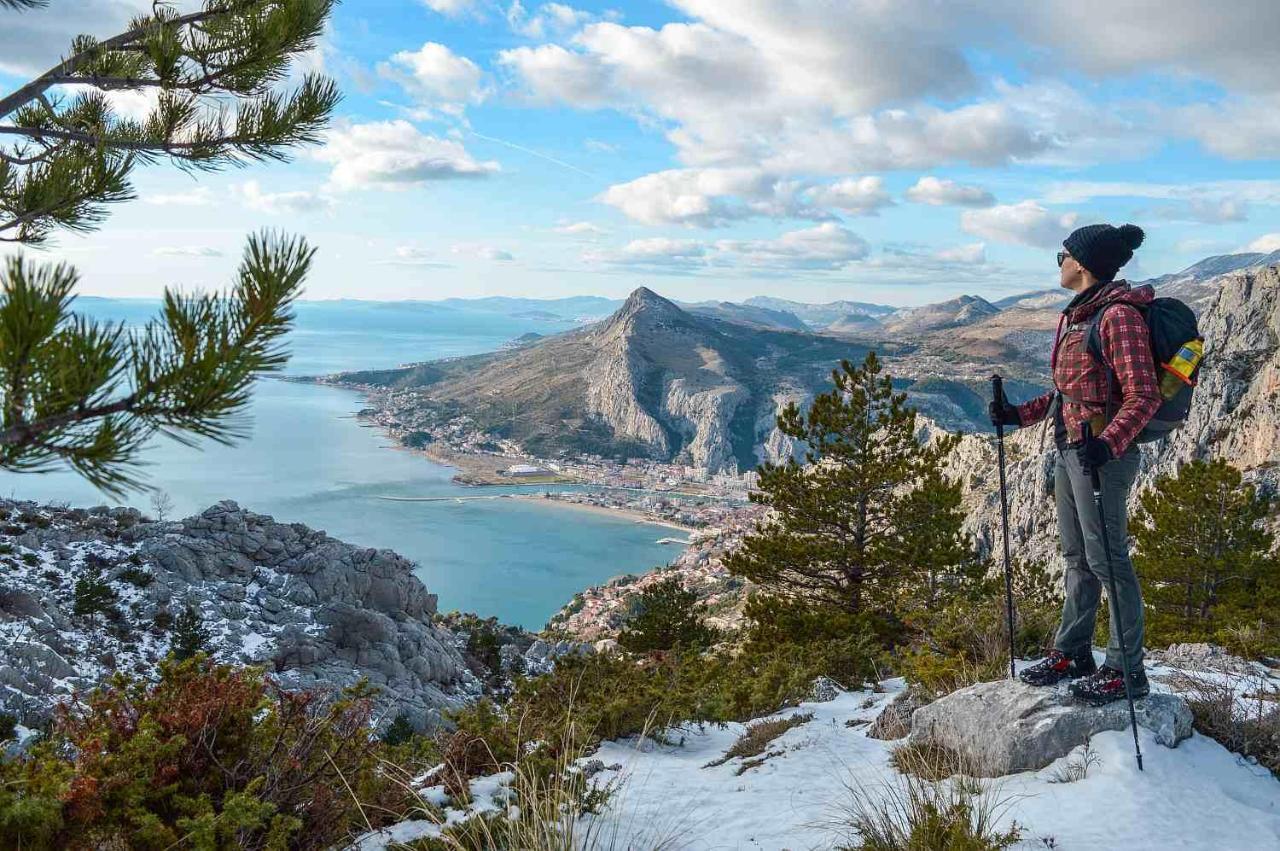 Absolute Beach Holidays Leilighet Dugi Rat Eksteriør bilde